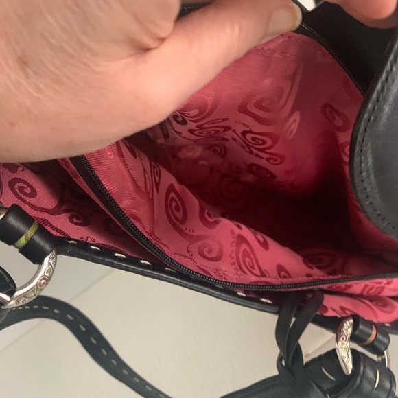 Brighton NWT women’s pink & green floral shoulder purse - Picture 9 of 10